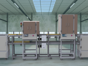 automatic screw machine production line 3D Model