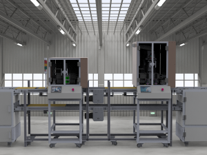 automatic screw machine production line 3Dモデル