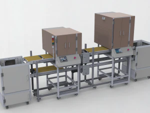 automatic screw machine production line 3D Model
