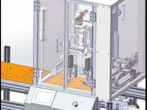 automatic screw machine production line 3Dモデル