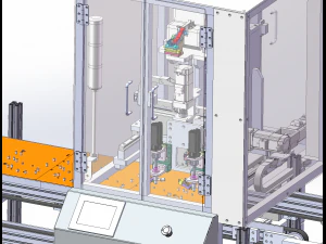 automatic screw machine production line 3D Model