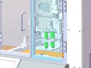 automatic screw machine production line 3D Model