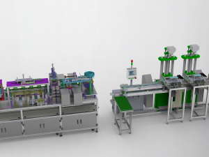 usb cable production equipment 3D Model
