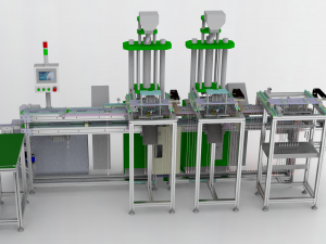 usb cable production equipment 3D Model