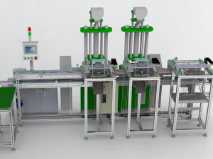 usb cable production equipment 3D Model