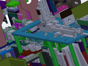 usb cable production equipment 3D Model