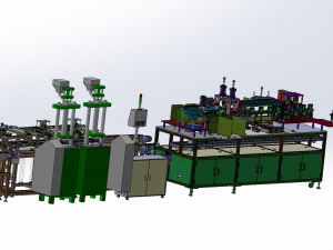 usb cable production equipment 3D Model