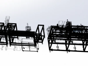 usb cable production equipment 3D Model