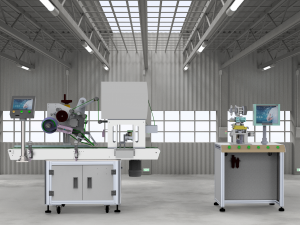 assembly of laminating machines 3Dモデル