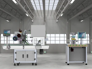 assembly of laminating machines 3D Model