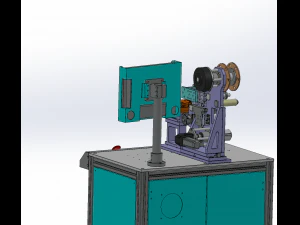 assembly of laminating machines 3D Model