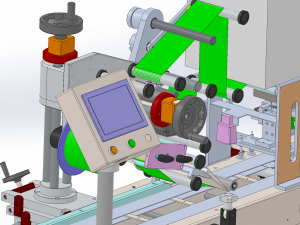 assembly of laminating machines 3Dモデル