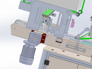 assembly of laminating machines 3D Model