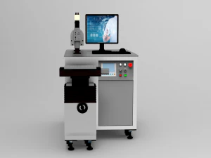 optical fiber laser marking machines assembly 3D Model