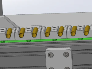 optical fiber laser marking machines assembly 3D Model