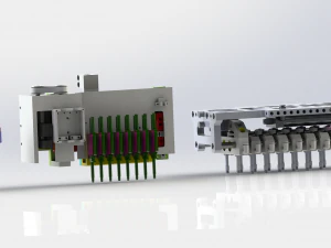 variable distance mechanism 3D Model