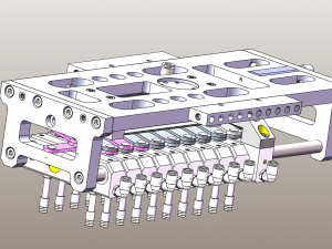 variable distance mechanism Modello 3D
