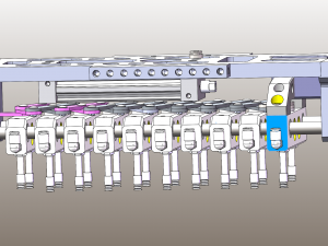 variable distance mechanism Modello 3D