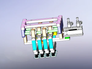 variable distance mechanism 3D Model