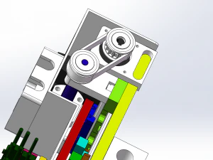 variable distance mechanism 3D Model