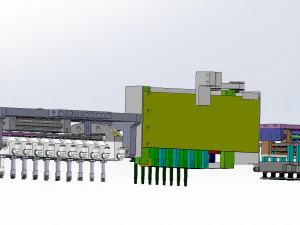 variable distance mechanism 3D Model
