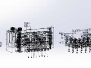 variable distance mechanism Modello 3D