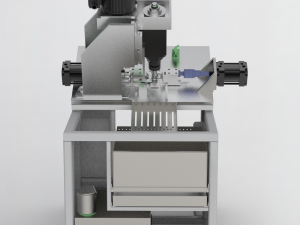 round product drilling and chamfering machine Modelo 3D