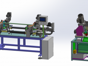 round product drilling and chamfering machine Modelo 3D