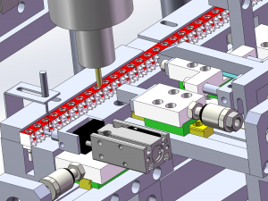 round product drilling and chamfering machine Modelo 3D