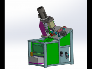 round product drilling and chamfering machine Modelo 3D