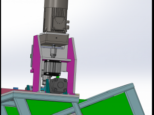 round product drilling and chamfering machine Modelo 3D