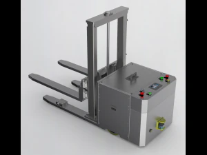 industrial forklift assembly 3D Model