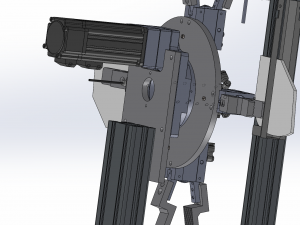 industrial forklift assembly Modelo 3D