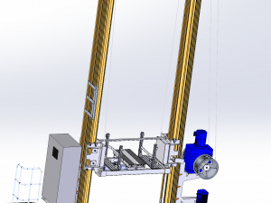gantry stacker assembly 3D Model