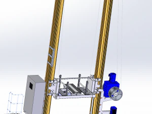 gantry stacker assembly 3D Model