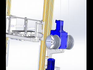 gantry stacker assembly 3D Model