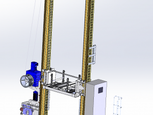 gantry stacker assembly 3D Model