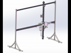 gantry stacker assembly 3D Model