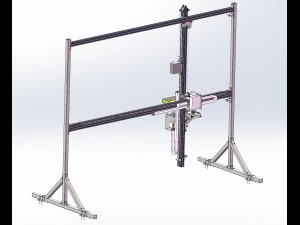gantry stacker assembly 3D Model