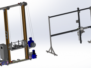 gantry stacker assembly 3D Model