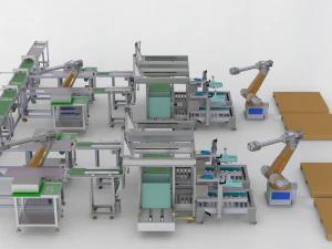 gantry stacker assembly 3D Model