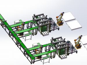 gantry stacker assembly Model 3D