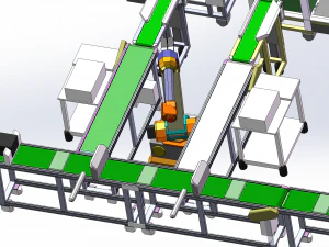 gantry stacker assembly 3D Model