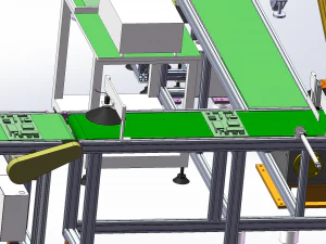 gantry stacker assembly 3D Model