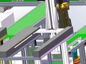 gantry stacker assembly 3D Model