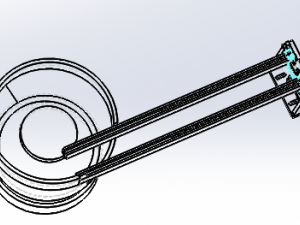 vibrating plate feeding mechanism Modello 3D