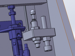 vibrating plate feeding mechanism Modello 3D