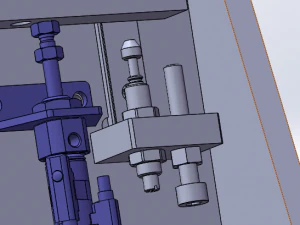 vibrating plate feeding mechanism 3D Model