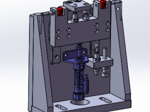 vibrating plate feeding mechanism Modello 3D
