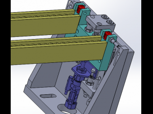 vibrating plate feeding mechanism Modello 3D